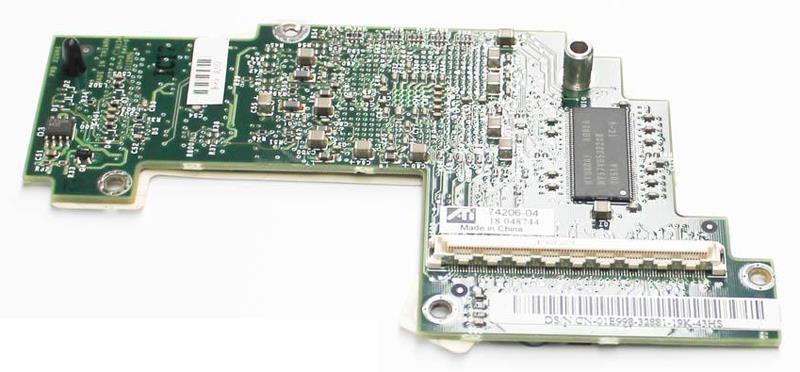 01E998 Dell ATI 16MB Video Graphics Card for Latitude C800