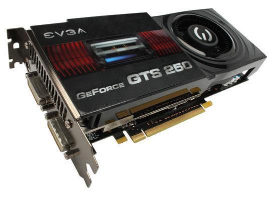 01G-P3-1158-KR EVGA Nvidia GeForce GTS 250 1GB DDR3 256-Bit Dual DVI / HDTV / S-Video Out PCI-Express 2.0 x16 Video Graphics Card