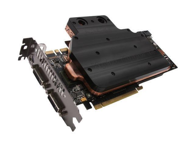 01G-P3-1289-AR EVGA nVidia GeForce GTX 280 Hydro Copper 16 1GB 512-Bit GDDR3 PCI Express 2.0 x16 Dual DVI/ HDTV/ S-Video Out/ HDCP Ready/ SLI Supported Video Graphics Card