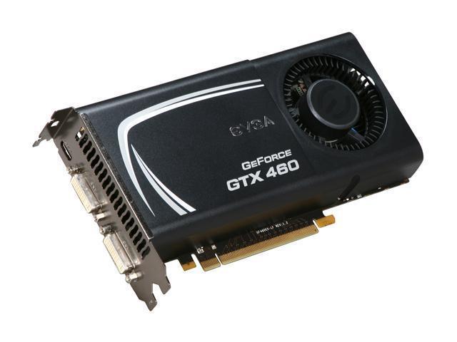 01G-P3-1378-ER EVGA GeForce GTX 460 FTW EE (External Exhaust) 1GB GDDR5 256-Bit PCI Express 2.0 x16 Dual DVI/ mini HDMI Video Graphics Card