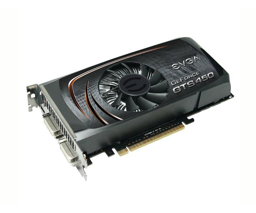 01G-P3-1450-CR EVGA Nvidia GeForce GTS 450 Superclocked 1GB GDDR5 Dual DVI / Mini-HDMI SLI Ready PCI-Express 2.0 Video Graphics Card