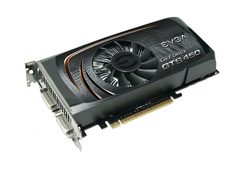 01G-P3-1451-B1 EVGA Nvidia GeForce GTS 450 Superclocked 1GB GDDR5 Dual DVI / Mini-HDMI SLI Ready PCI-Express 2.0 Video Graphics Card