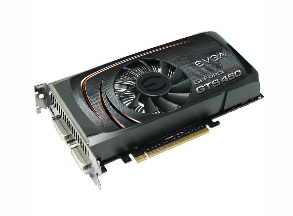 01G-P3-1452-B1 EVGA Nvidia GeForce GTS 450 Superclocked 1GB GDDR5 Dual DVI / Mini-HDMI SLI Ready PCI-Express 2.0 Video Graphics Card