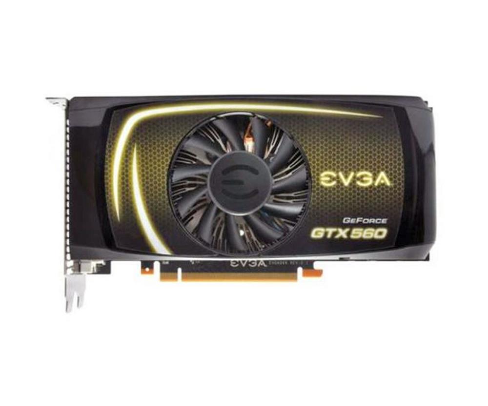 01G-P3-1460-DX EVGA Nvidia GeForce GTX 560 1GB GDDR5 256-Bit Mini HDMI / Dual DVI PCI-Express 2.0 x16 HDCP Ready SLI Support Video Graphics Card