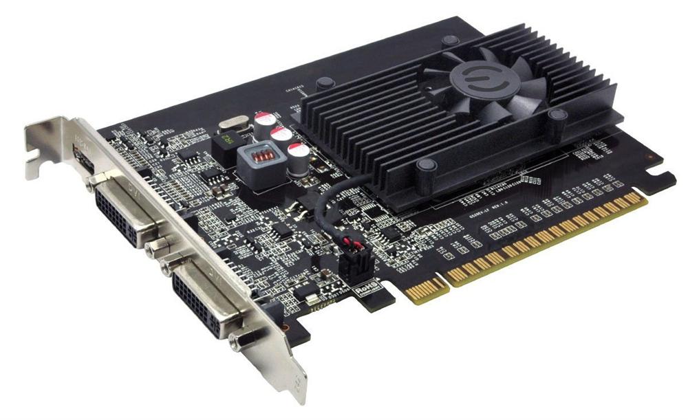 01G-P3-1526-KR EVGA GeForce GT 520 1GB 64-Bit DDR3 PCI Express 2.0 x16 Dual DVI/ mini-HDMI Support Video Graphics Card