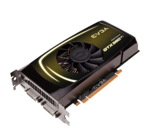 01G-P3-1560-B1 EVGA Nvidia GeForce GTX 560 TI 1GB GDDR5 256-Bit PCI-Express 2.0 x16 HDCP Ready SLI Support Video Graphics Card