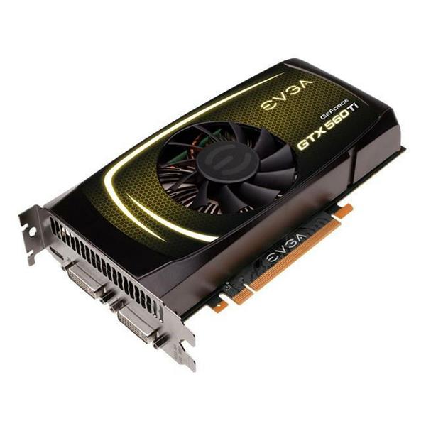01G-P3-1561-KE EVGA Nvidia GeForce GTX 560 Ti 1GB GDDR5 256-Bit Mini HDMI / Dual DVI / HDCP Ready SLI Support PCI-Express 2.0 x16 Video Graphics Card