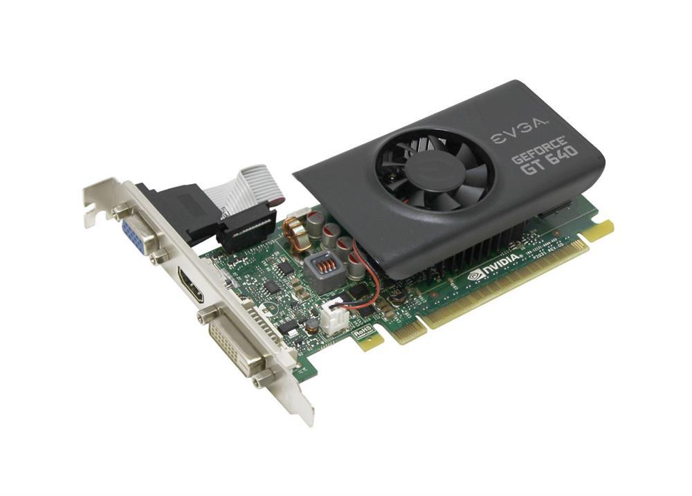 01G-P3-2642-L1 EVGA Nvidia GeForce GT 640 OC 1GB GDDR5 64-Bit DVI/ HDMI PCI-Express 3.0 x16 Video Graphics Card
