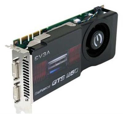 01GP31155K1 EVGA Nvidia GeForce GTS 250 1GB GDDR3 256-Bit HDCP Ready/ SLI Supported PCI-Express 2.0 x16 Video Graphics Card