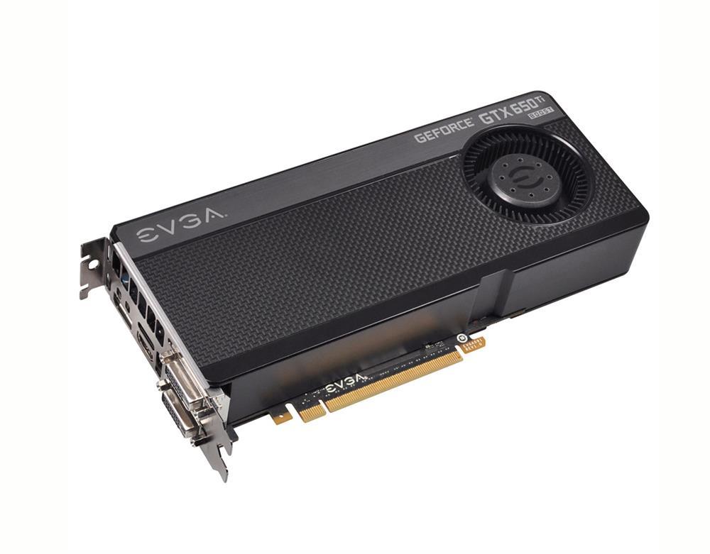 01GP43656KR EVGA Nvidia GeForce GTX 650 Ti BOOST Superclocked 1GB GDDR5 192-Bit HDMI / Dual DVI / DisplayPort PCI-Express 3.0 x16 Video Graphics Card