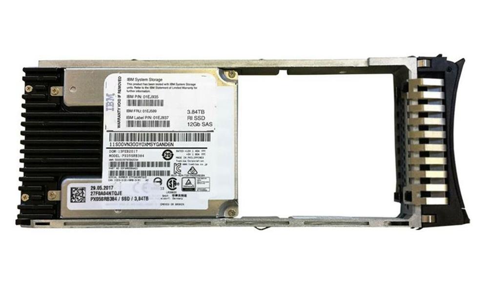 01LJ070 IBM 3.84TB SAS 12Gbps Read Intensive 3.5-inch Internal Solid State Drive (SSD) for FlashSystem 7200 and Storwize V7000