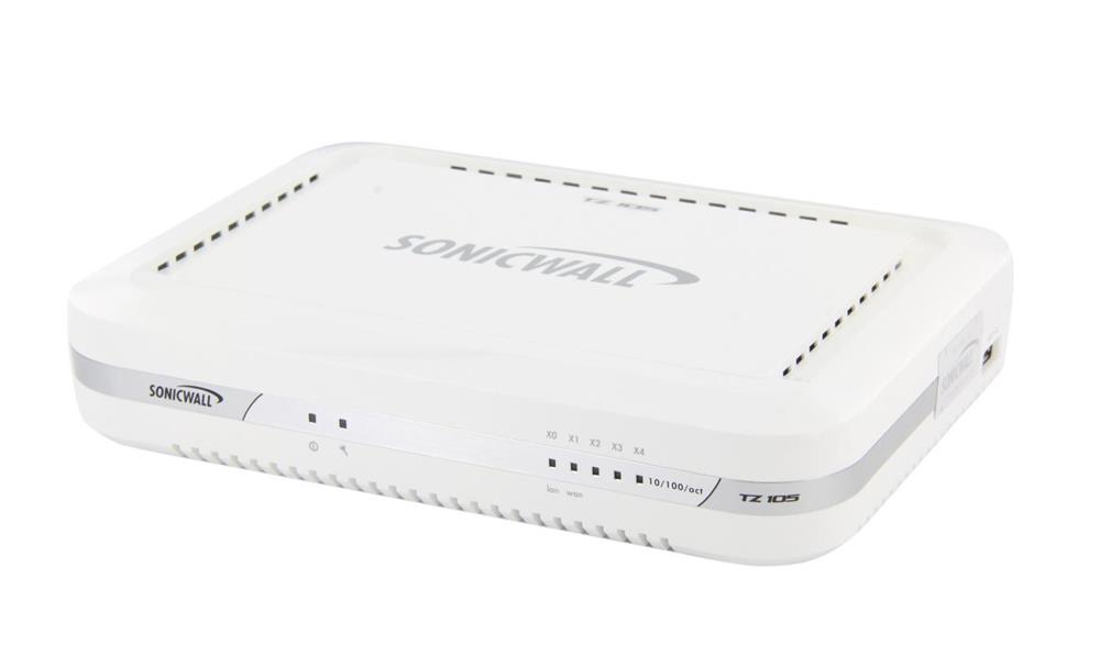 01SSC4908SWS Dell Sonicwall Tz 105 Wireless-n External/7w 256MB/memory 802.11b/g/n-WiFi & 3xenet/1xwwan/1xlan/1xconsole/1xusb-ports Utm Secure