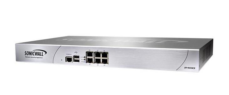 01SSC8672SWS Dell Sonicwall Nsa2400 Multicore Utm Rm1u/180w 512MB/memory 512MB/flash 6xGBe/1xconsole/2xusb-ports Network Security Appliance S