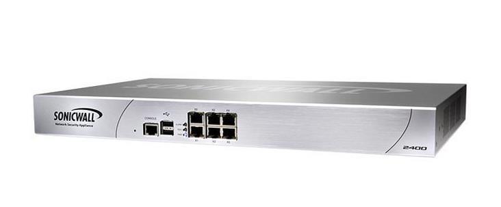 01SSC8673SWS Dell Sonicwall Nsa2400 Multicore Utm Rm1u/180w 512MB/memory 512MB/flash 6xGBe/1xconsole/2xusb-ports Network Security Appliance S