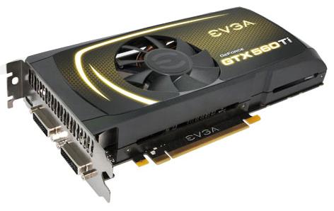 02G-P3-2089-TX EVGA Nvidia GeForce GTX 560 Ti SuperClocked 2GB GDDR5 256-Bit Mini HDMI / Dual Link DVI-I HDCP Support PCI-Express 2.0 Video Graphics Card
