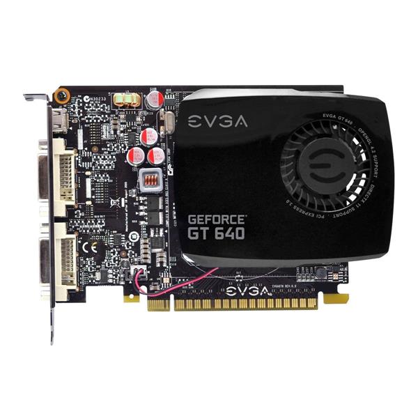 02G-P4-2641-KR EVGA NVIDIA GeForce GT 640 2GB 128-Bit DDR3 PCI Express 3.0 x16 DVI-I/ DVI-D/ Mini-HDMI Video Graphics Card