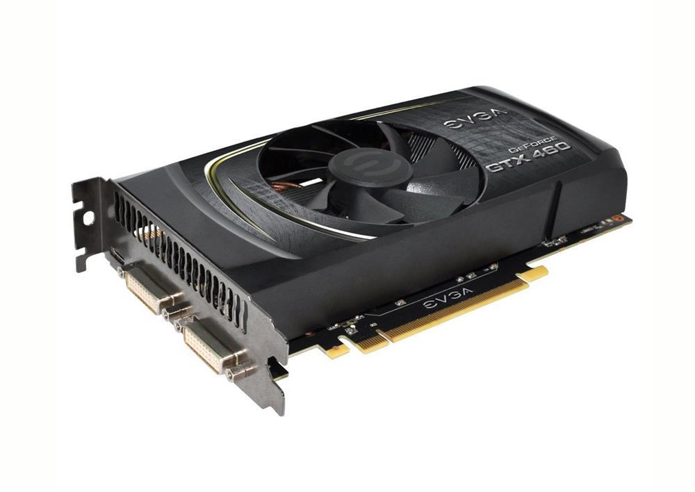 02GP31386L1 EVGA Nvidia GeForce GTX 460 (Fermi) 2GB GDDR5 256-Bit Mini HDMI / Dual DVI PCI-Express 2.0 x16 Video Graphics Card