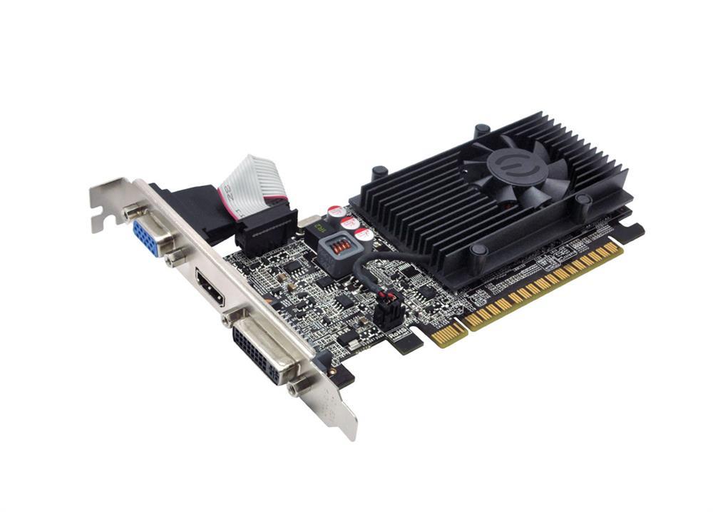 02GP32619A1 EVGA Nvidia GeForce GT 610 2GB GDDR3 HDMI / DVI / D-Sub PCI-Express 2.0 x16 Video Graphics Card