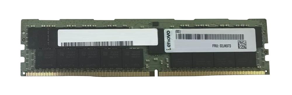 02JK973 Lenovo 128GB DDR4-3200MHz PC4-25600 ECC Registered RDIMM CL22 4Rx4 1.2V 288-Pin Memory Module