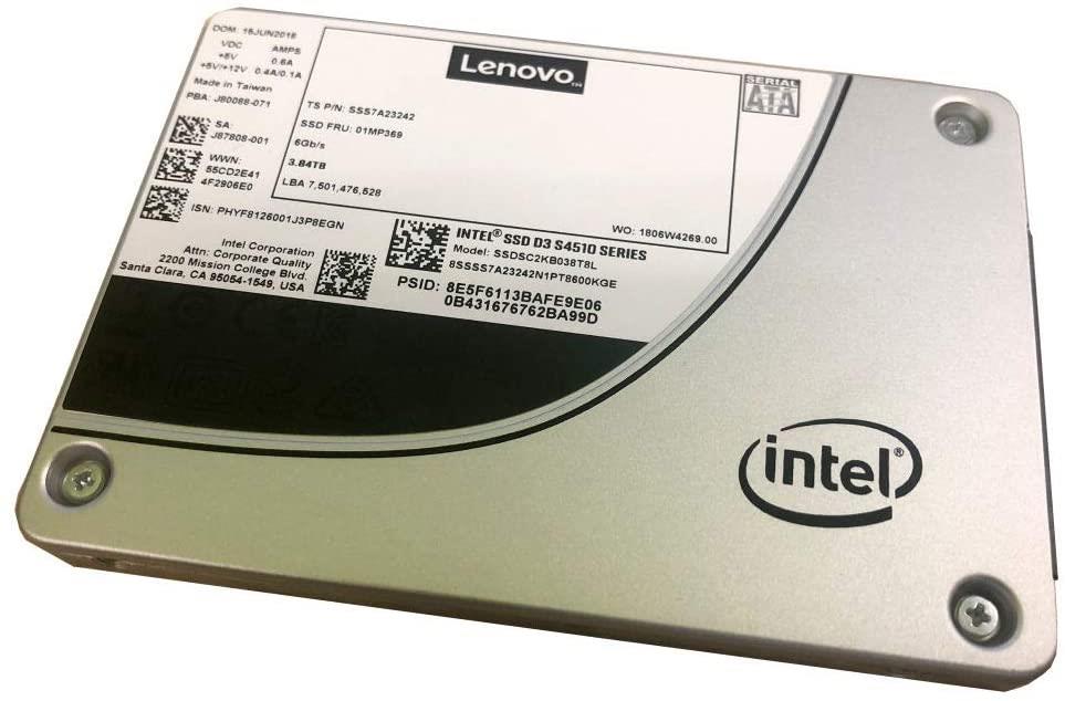 02YE159 Lenovo M5300 Pro 3.84TB SATA 2.5-Inch Internal Solid State Drive (SSD)