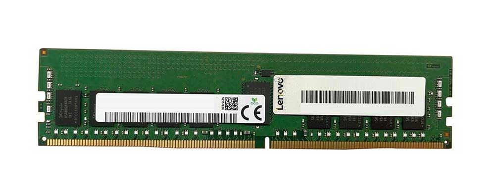 02YH613 Lenovo 64GB PC4-25600 DDR4-3200MHz Registered ECC CL22 288-Pin DIMM 1.2V Quad Rank Memory Module