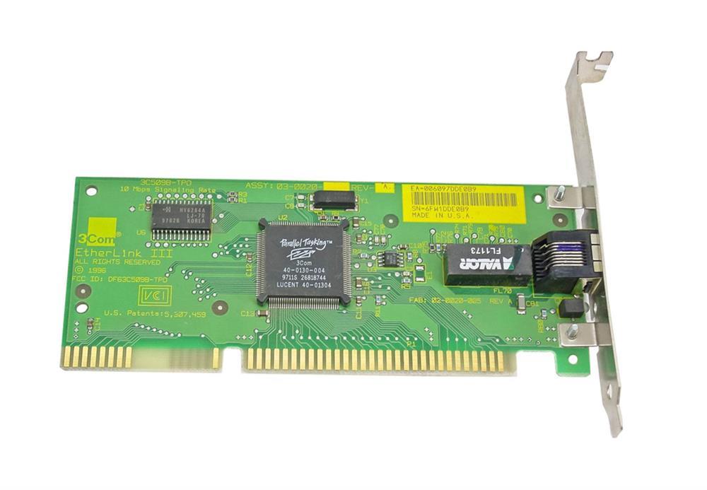 03-0020-005 3com Isa Ethernet Card