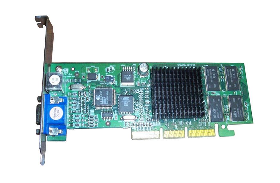 032-A4-NV36-01 EVGA Nvidia GeForce G2 MX200 32MB AGP 4x Low Profile Video Graphics Card