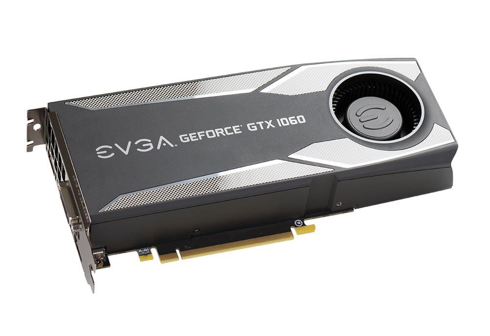 03G-P4-5160-KR EVGA GeForce GTX 1060 Graphic Card 1.51 GHz Core 1.71 GHz Boost Clock 3GB GDDR5 Dual Slot Space Required