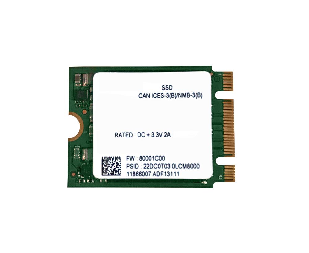 0496FF Dell 256GB TLC PCI Express 3.0 x4 NVMe M.2 2230 Internal Solid State Drive (SSD)