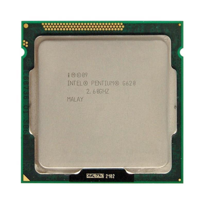 04991F Dell 2.60GHz 5.00GT/s DMI 3MB L3 Cache Socket LGA1155 Intel Pentium G620 Dual-Core Desktop Processor Upgrade