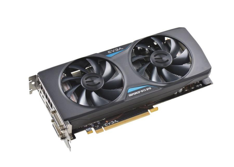 04G-P4-0974-KR EVGA GeForce GTX 970 Graphic Card 1.17 GHz Core 4GB GDDR5 PCI Express 3.0 x16 Dual Slot Space Required