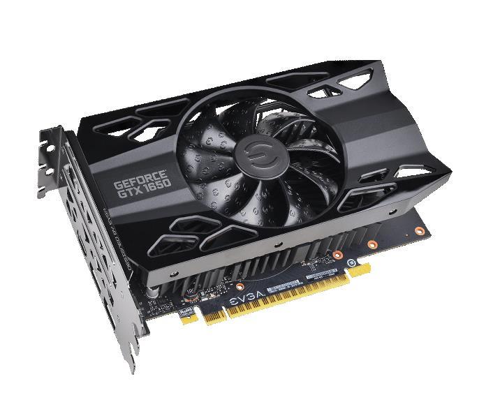 04G-P4-1153-BR EVGA Nvidia GeForce GTX 1650 XC 4GB GDDR5 128-Bit HDMI / 2x DisplayPort PCI-Express 3.0 Video Graphics Card