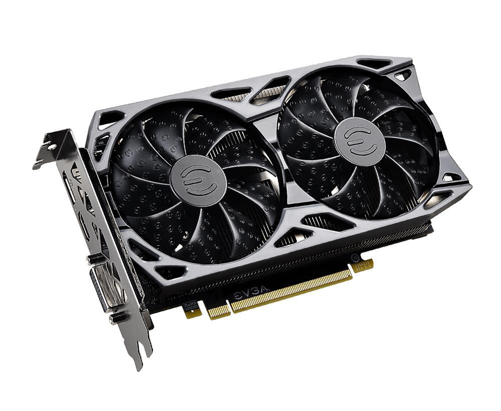 04G-P4-1355-LA EVGA Nvidia GeForce GTX 1650 Super SC Ultra Black Gaming 4GB GDDR6 128-Bit HDMI / DisplayPort / Dual-Link DVI-D PCI-Express 3.0 Video Graphics Card