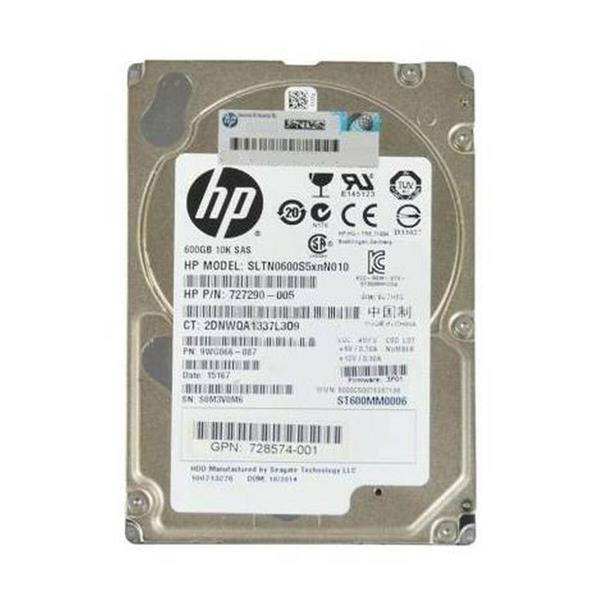 052-0011-001 HP 600GB 10000RPM SAS 6Gbps 64MB Cache 2.5-inch Internal Hard Drive