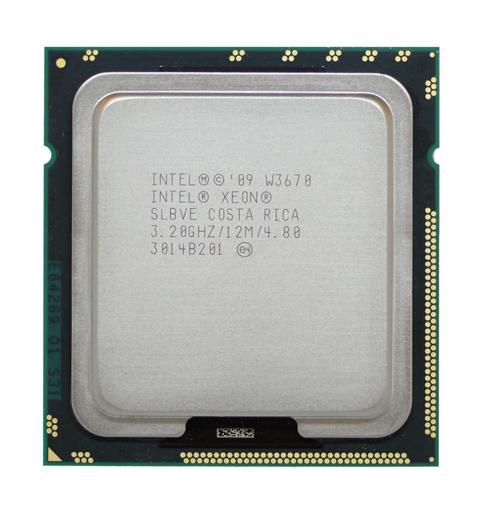 052YN Dell 3.20GHz 4.80GT/s QPI 12MB L3 Cache Intel Xeon W3670 6 Core Processor Upgrade