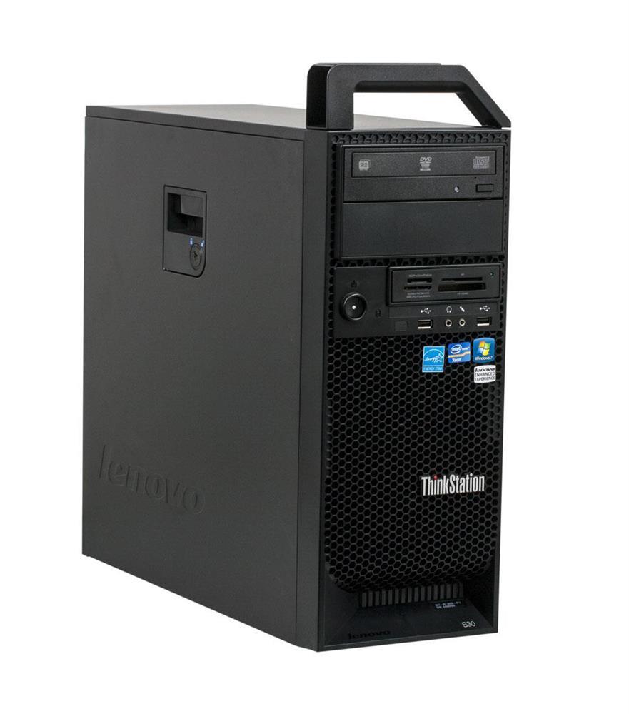 0569X01 Lenovo ThinkStation S30 Tower Workstation - 1 x Processors Supported - 1 x Intel Xeon E5-1603 Quad-core (4 Core) 2.80 GHz (Refurbished)