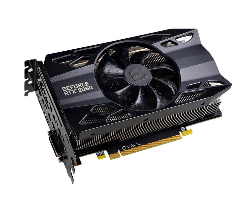 06G-P4-2060-T2 EVGA GeForce RTX 2060 Gaming 6GB GDDR6 HDB Fan Video Graphics Card