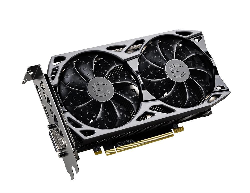 06G-P4-2066-DR EVGA GeForce RTX 2060 KO Gaming 6GB GDDR6 Dual Fans Metal Backplate Video Graphics Card