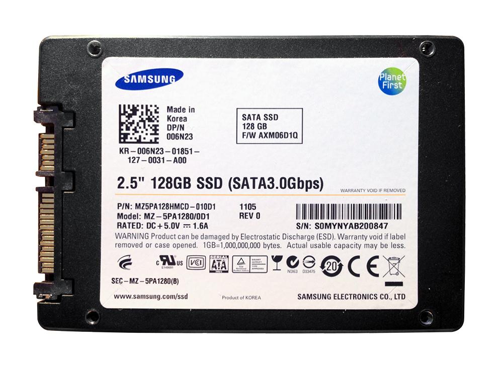 06N23 Dell 128GB MLC SATA 3Gbps 2.5-inch Internal Solid State Drive (SSD)