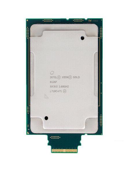 06RN04 Dell 2.60GHz 10.40GT/s UPI 19.25MB L3 Cache Socket LGA3647 Intel Xeon Gold 6126F 12-Core Processor Upgrade