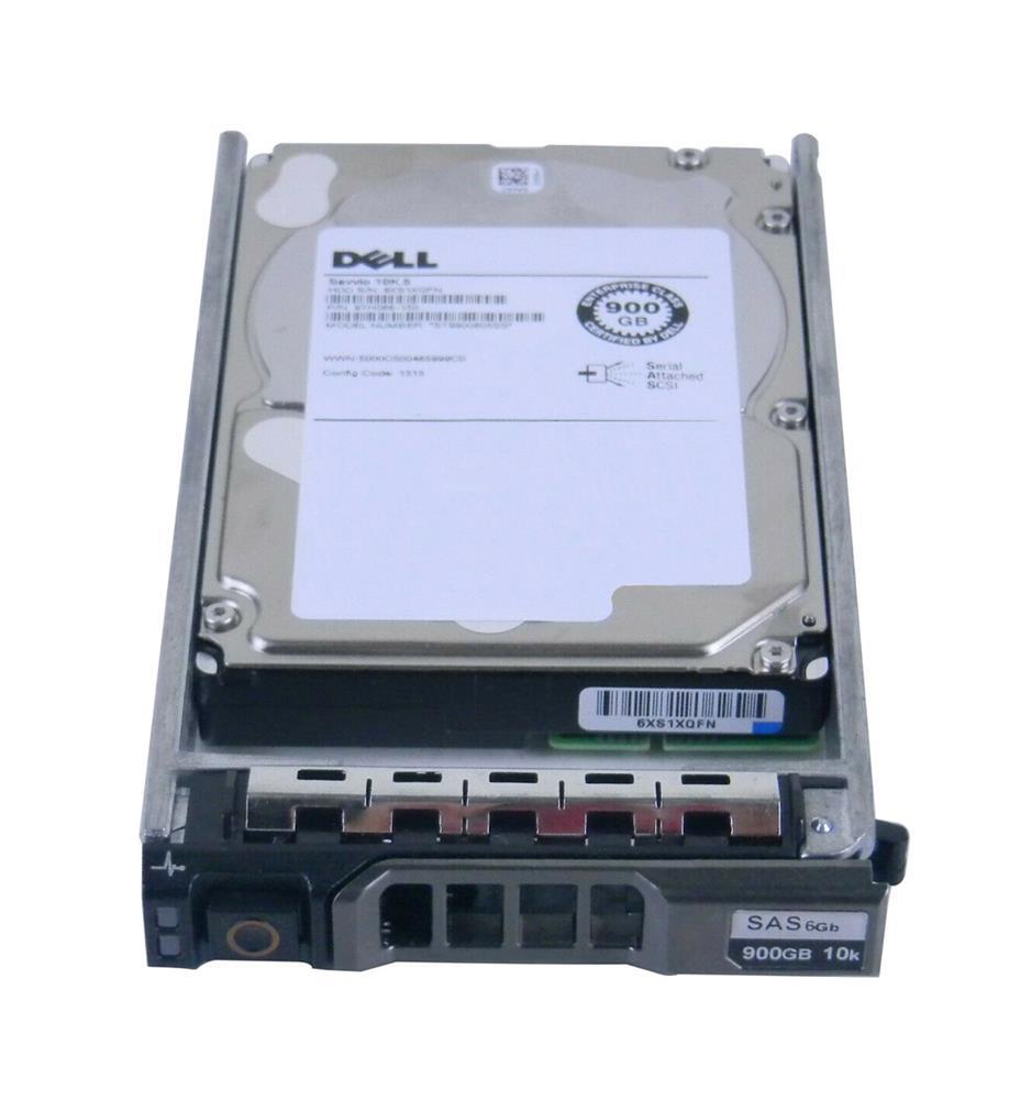 076R3F Dell 900GB 10000RPM SAS 6Gbps Hot Swap 2.5-inch Internal Hard Drive with Tray for Power Edge Server