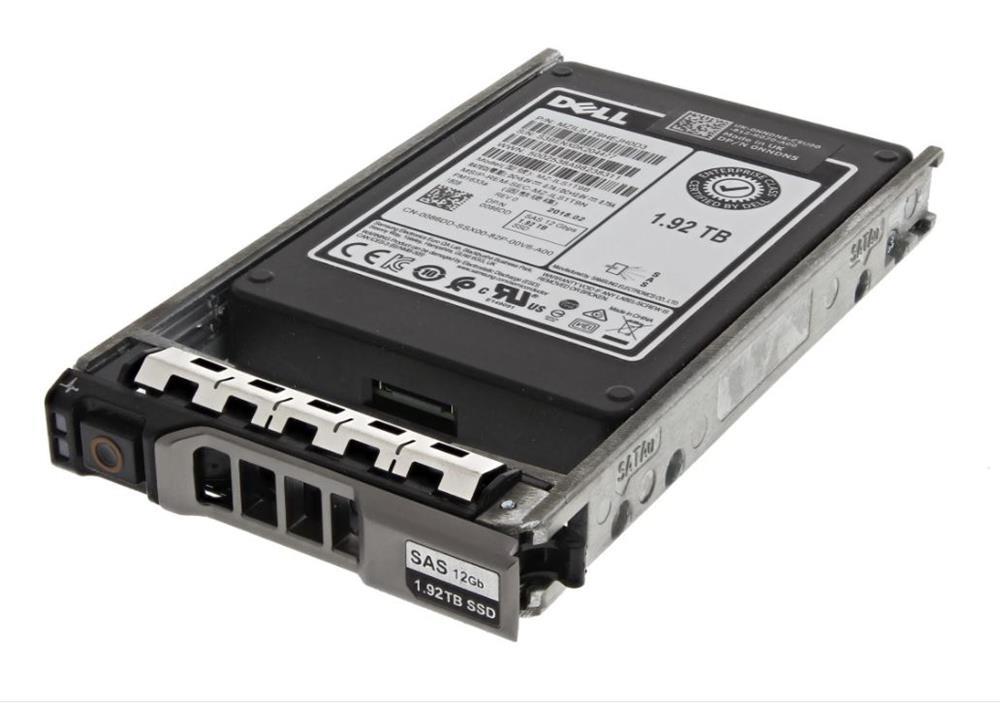 086DD Dell 1.9TB PM1633A SAS 12Gbps Read Intensive 2.5-inch Internal Solid State Drive (SSD)
