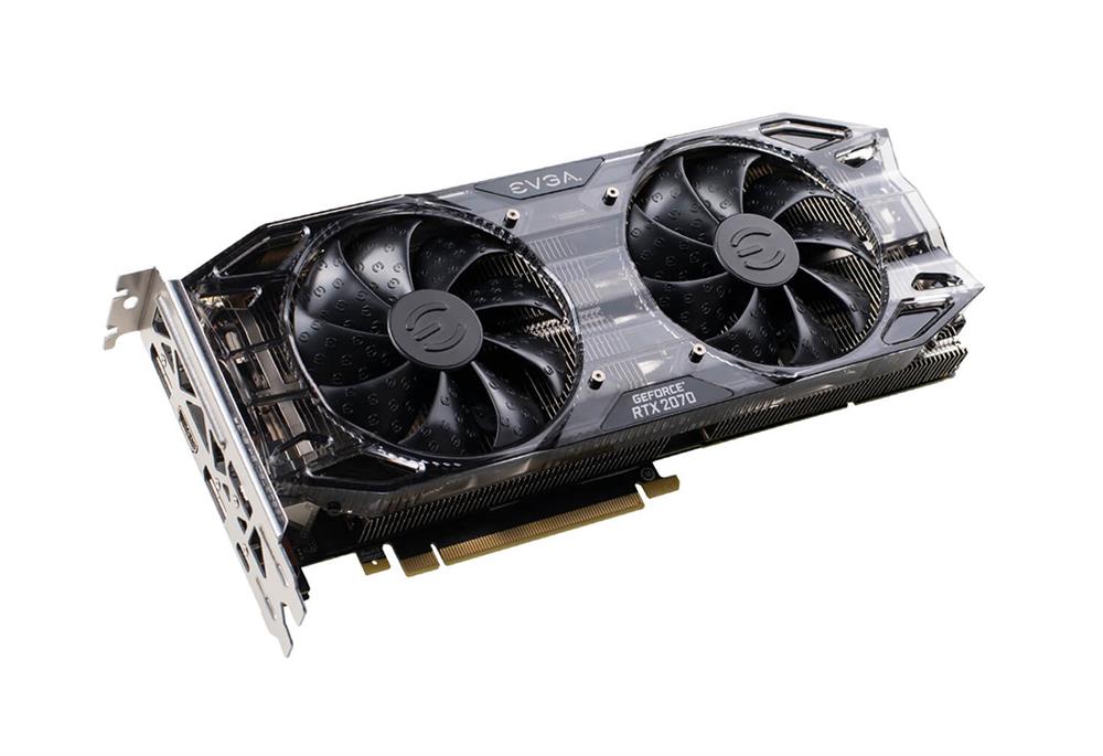 08G-P4-2071-KR EVGA Nvidia GeForce RTX 2070 8129MB GDDR6 256-Bit HDMI / DisplayPort PCI-Express 3.0 Video Graphics Card