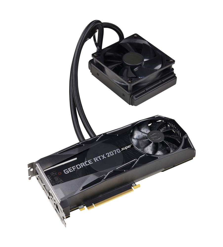 08G-P4-3178-KM EVGA GeForce RTX 2070 Super XC Hybrid Gaming 8GB GDDR6 Watercooled Video Graphics Card