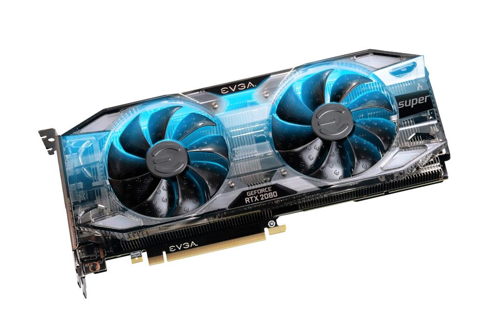 08G-P4-3182-A3 EVGA GeForce RTX 2080 Super XC Gaming 8GB GDDR6 RGB LED Metal Backplate Video Graphics Card