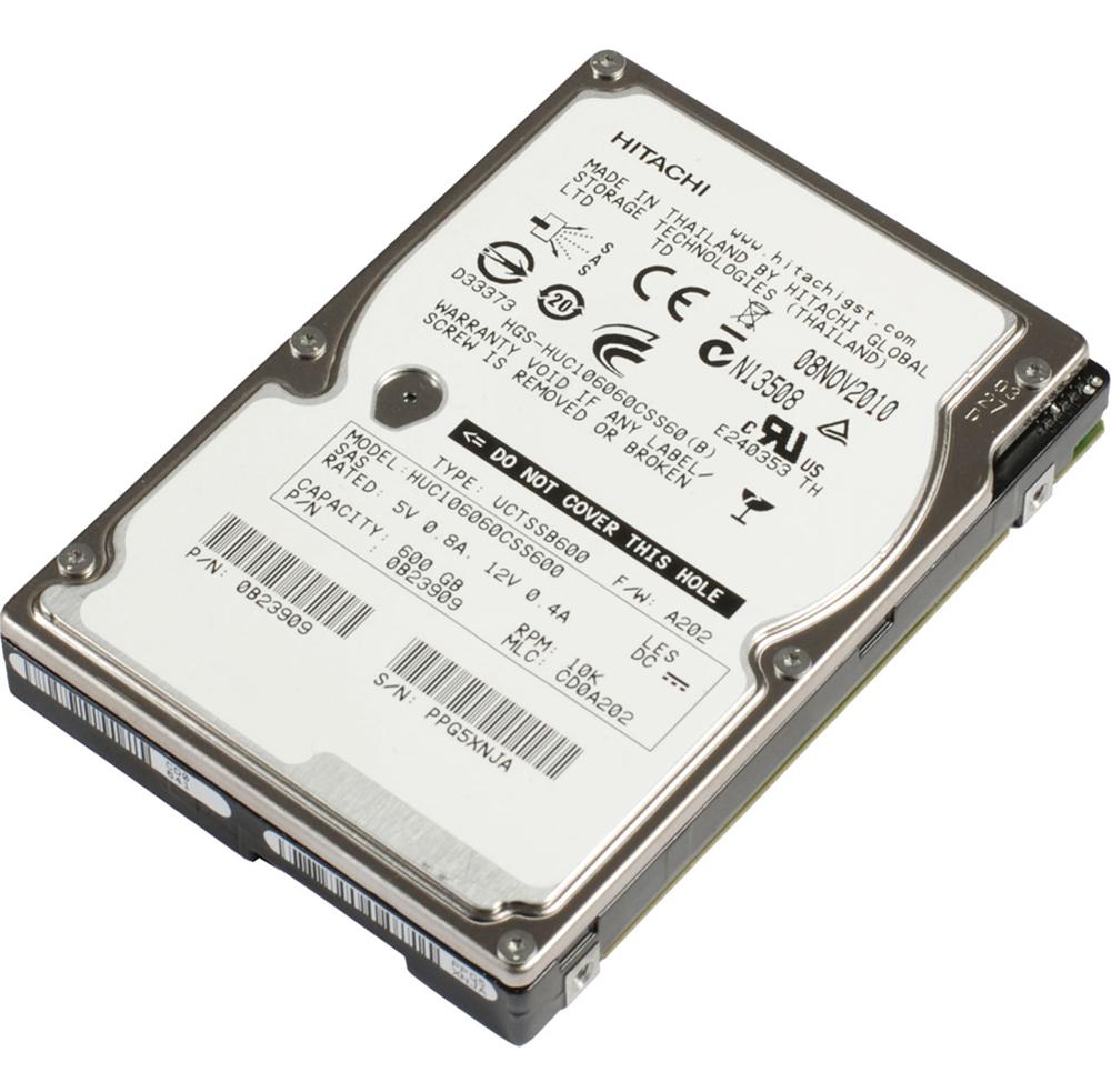0B23909 HGST Hitachi Ultrastar C10K600 600GB 10000RPM SAS 6Gbps 64MB Cache 2.5-inch Internal Hard Drive