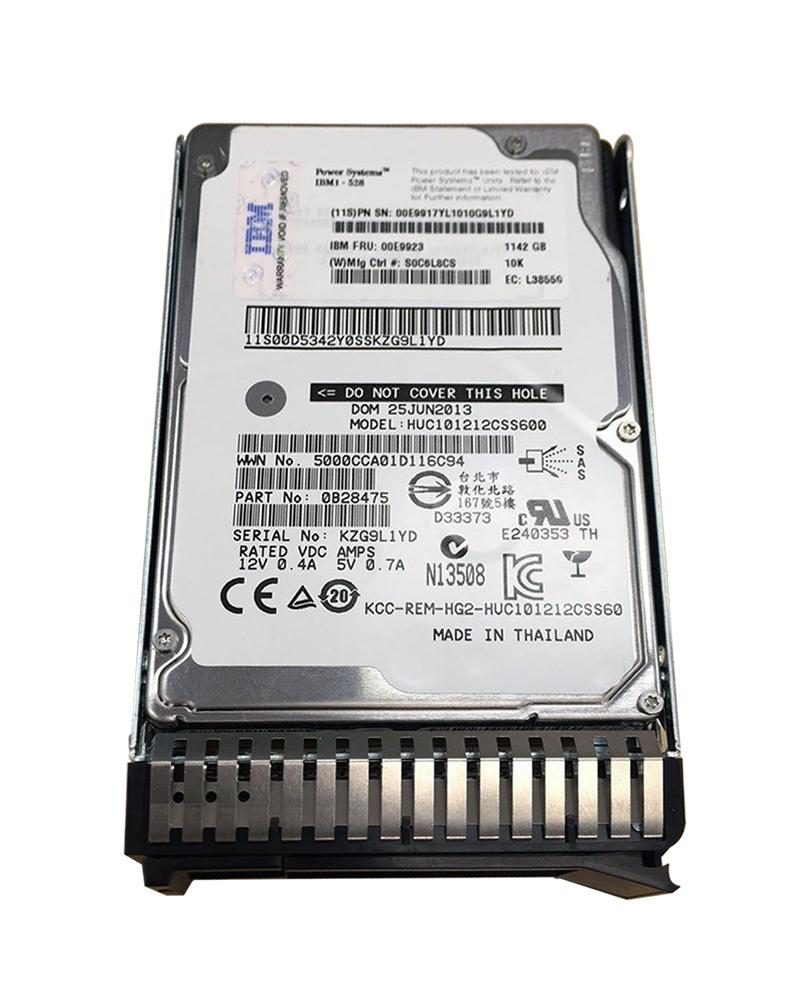 0B28475 HGST Hitachi Ultrastar C10K1200 1.2TB 10000RPM SAS 6Gbps 64MB Cache 2.5-inch Internal Hard Drive