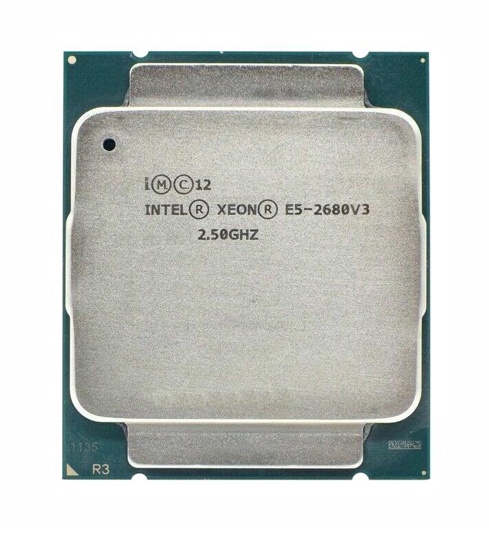 0C7CF Dell 2.50GHz 9.60GT/s QPI 30MB L3 Cache Socket LGA2011 Intel Xeon E5-2680 v3 12 Core Processor Upgrade
