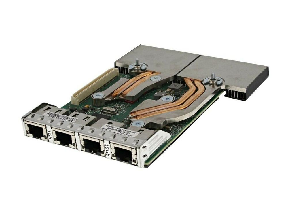 0D1WT Dell Two-port 10Gbps And Two-port 1gbps Ethernet Converged Network Adapter With Universal Rdma