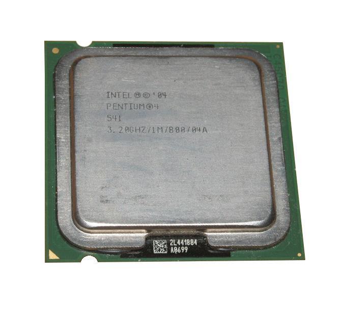 0D7462 Dell 3.20GHz 800MHz FSB 1MB L2 Cache Supporting HT Technology Intel Pentium 4 541 Processor Upgrade